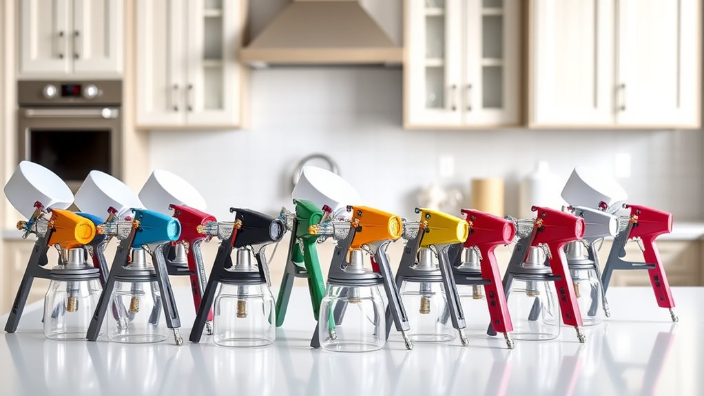 top kitchen cabinet paint sprayers