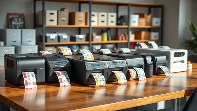 top label printer picks