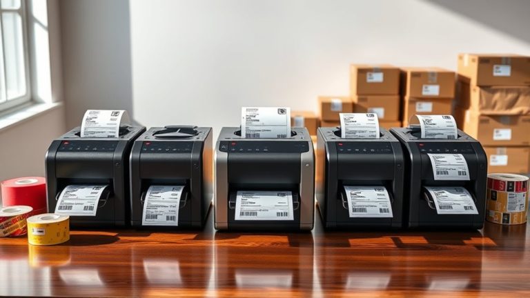top label printer picks