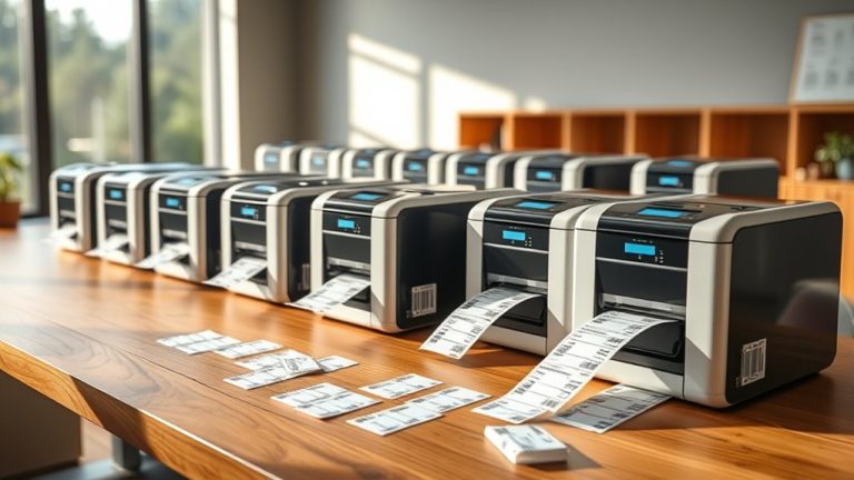 top label shipping printer list