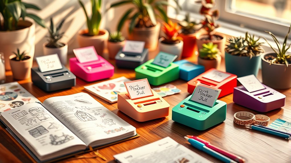 top mini sticker printer picks