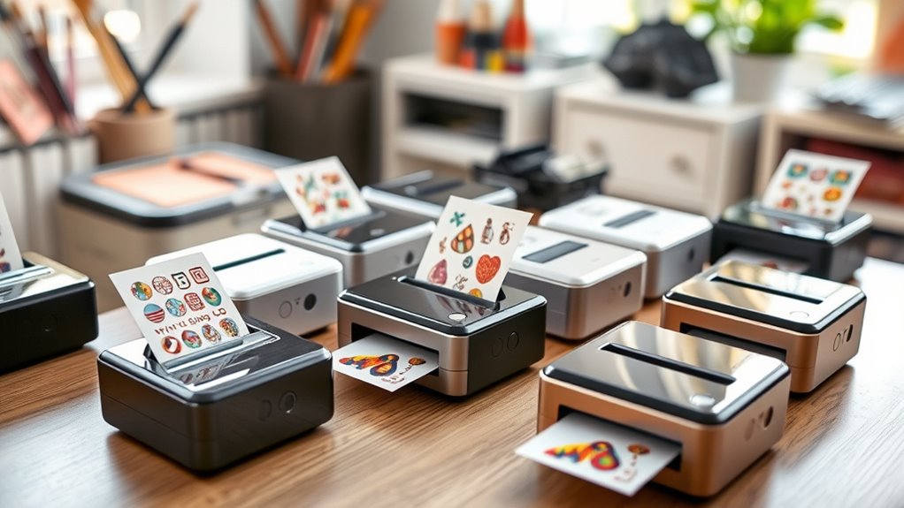 top mini sticker printers
