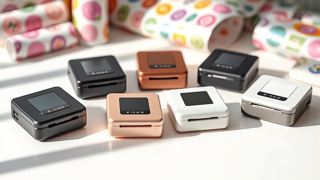 top mini sticker printers