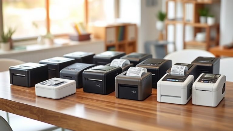 top mini thermal label printers