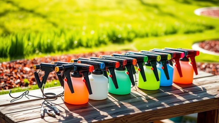 top mulch dye sprayers