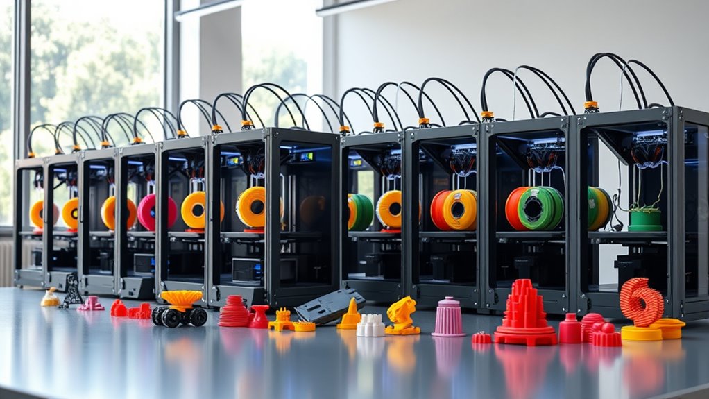 top multi extruder 3d printers