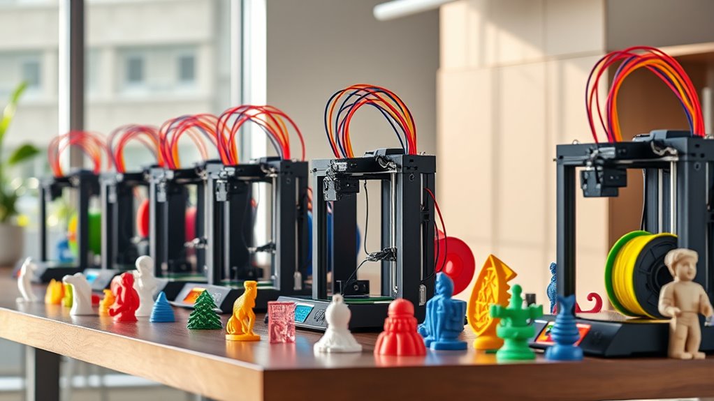top multi spool 3d printers