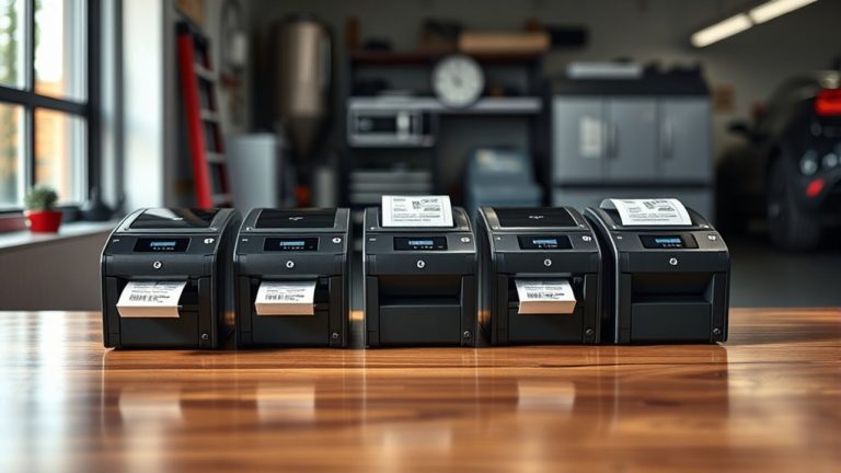 top oil change sticker printers