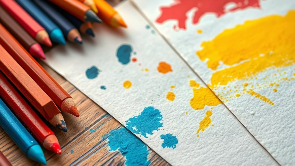 top oil pastel paper picks