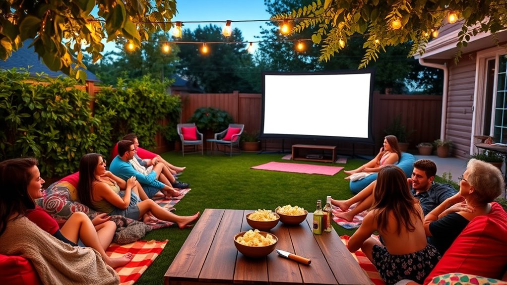 top outdoor movie projectors