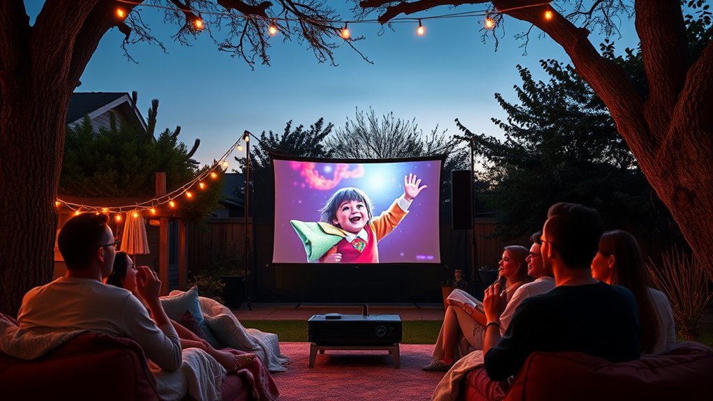 top outdoor projectors 2026