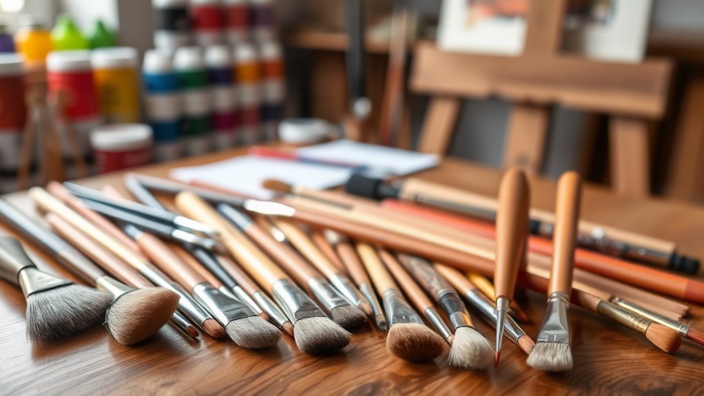 top painter brush selections