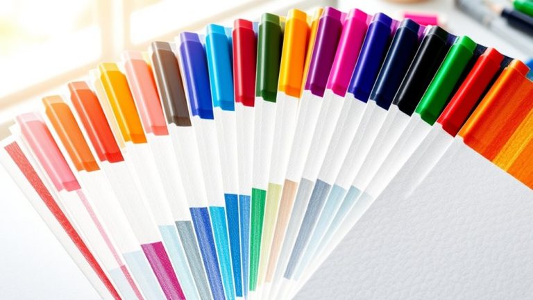 top paper for vibrant markers