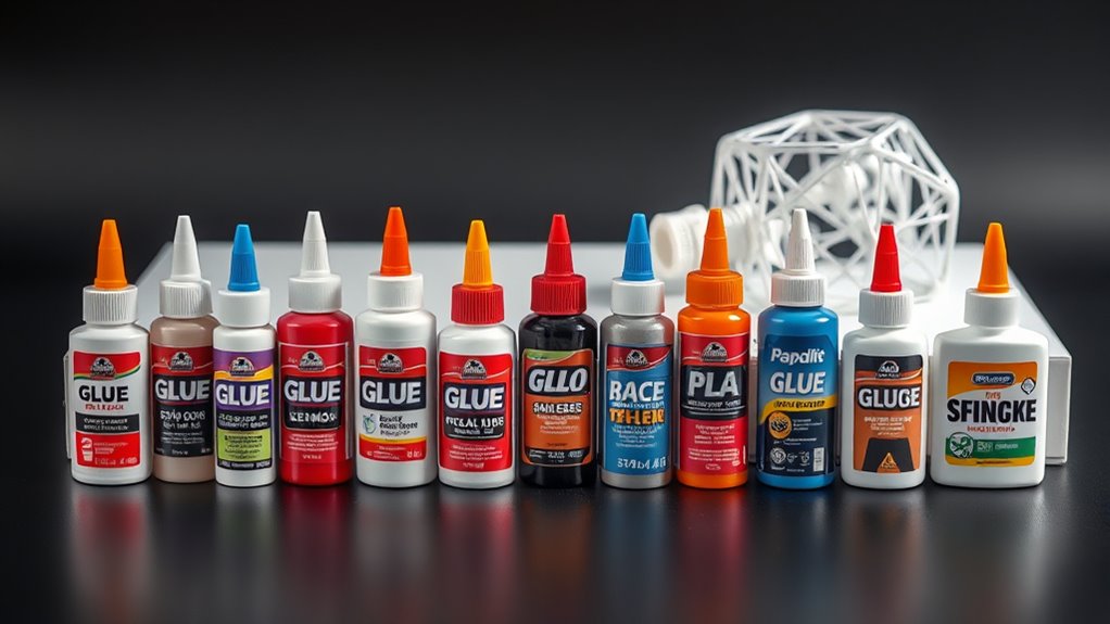 top pla 3d printer glues