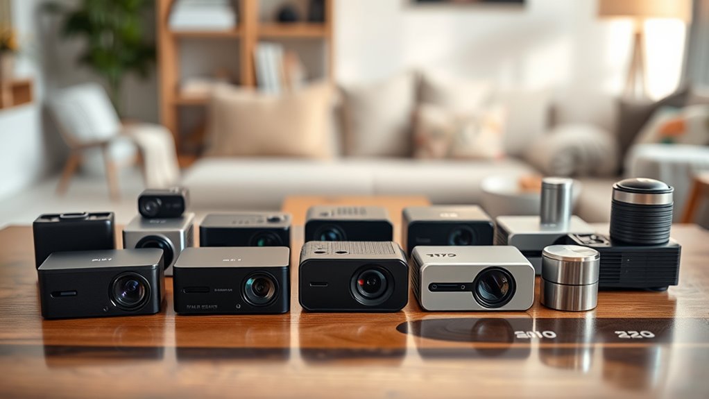 top portable projectors list