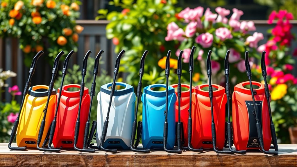 top power backpack sprayers