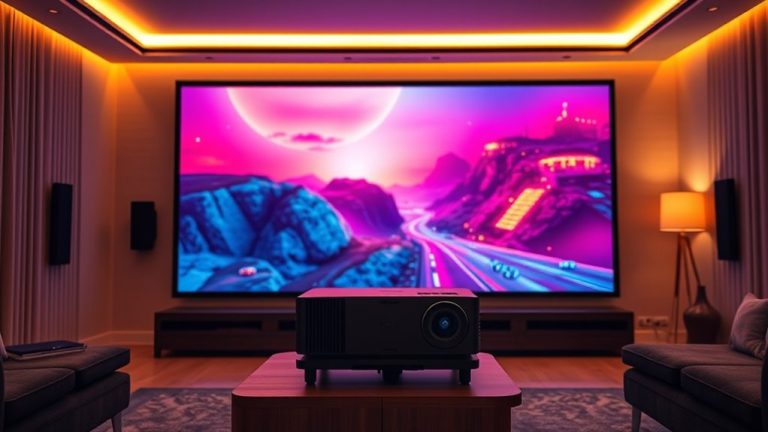 top projectors for large screens