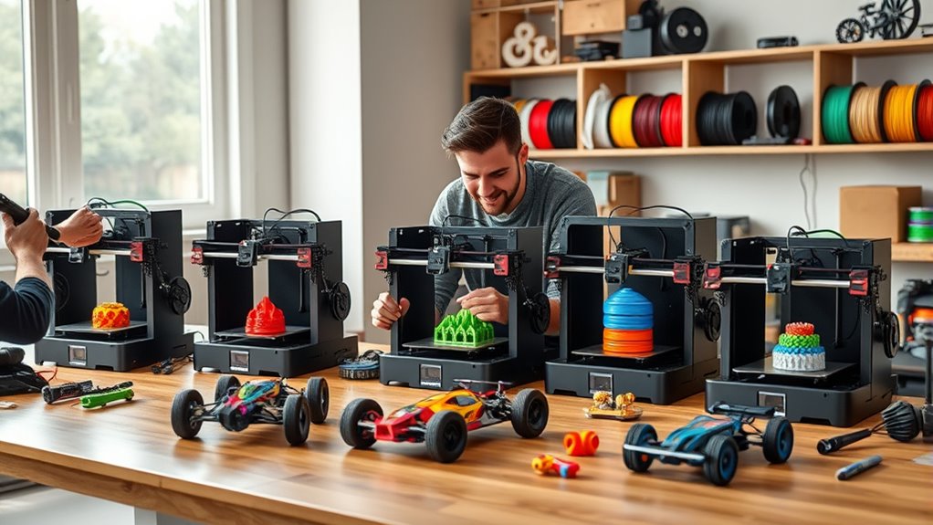 top rc car 3d printers
