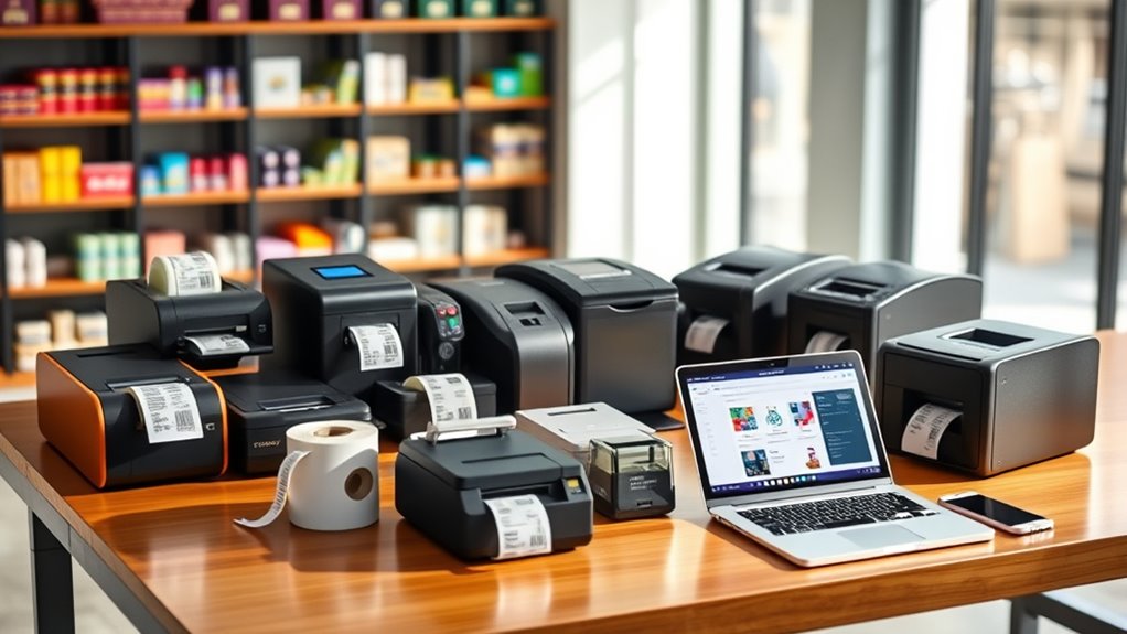 top shopify barcode printer list