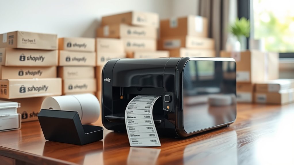 top shopify barcode printer options