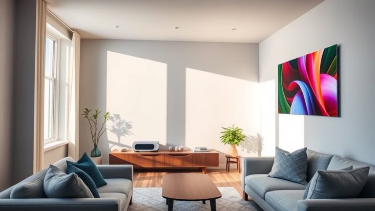top short throw laser projectors