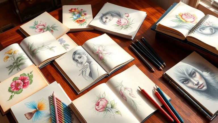 top sketchbooks for colored pencils