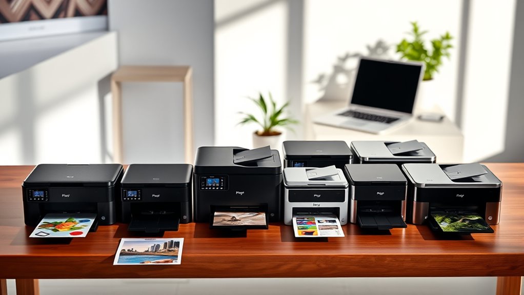 top space saving color printers
