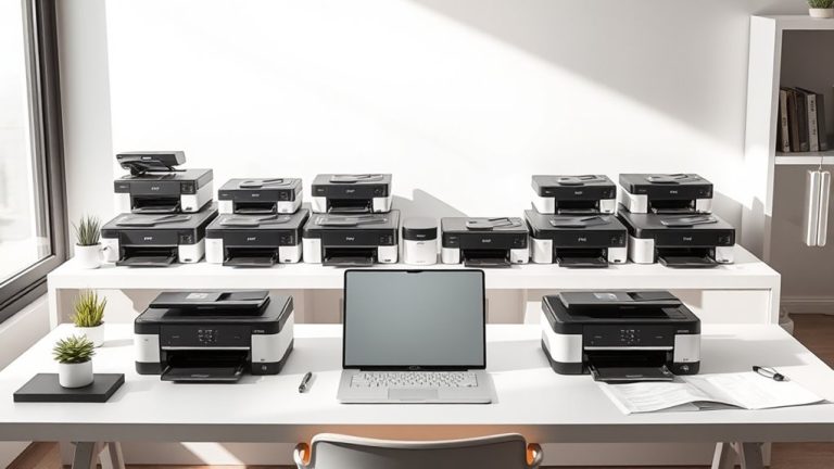 top space saving combo printers
