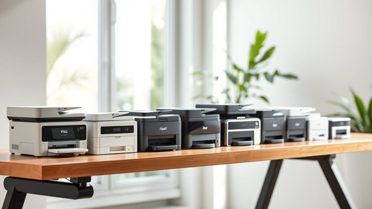 top space saving laser printers