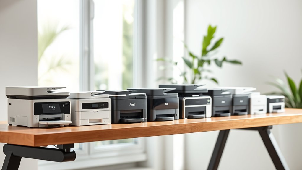 top space saving laser printers