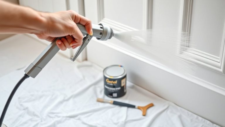 top sprayer tips for doors