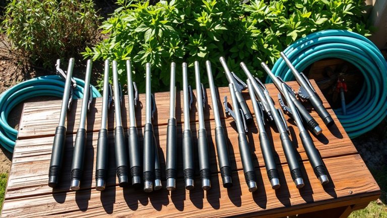 top sprayer wand selections