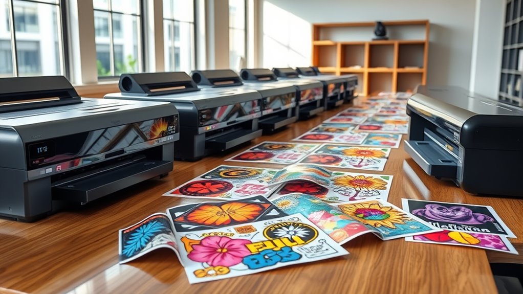 top vinyl sticker inkjet printers