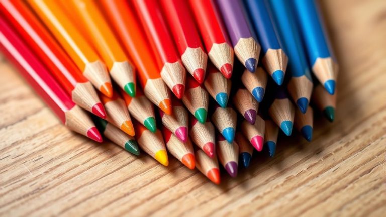 top wax colored pencils