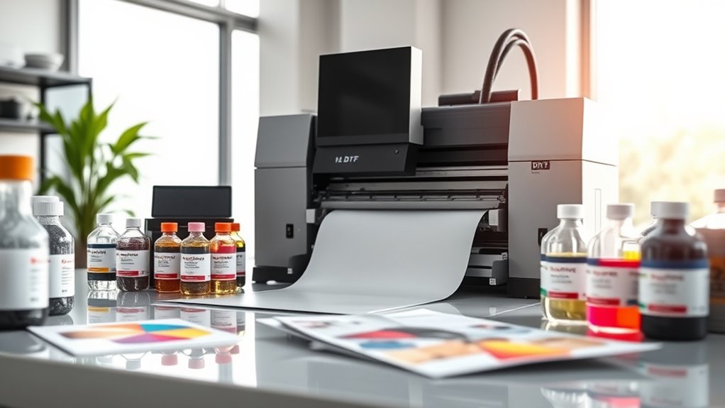 top white ink dtf printers