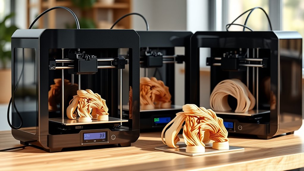 top wood filament 3d printers