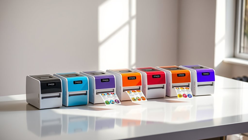 top zink label printers
