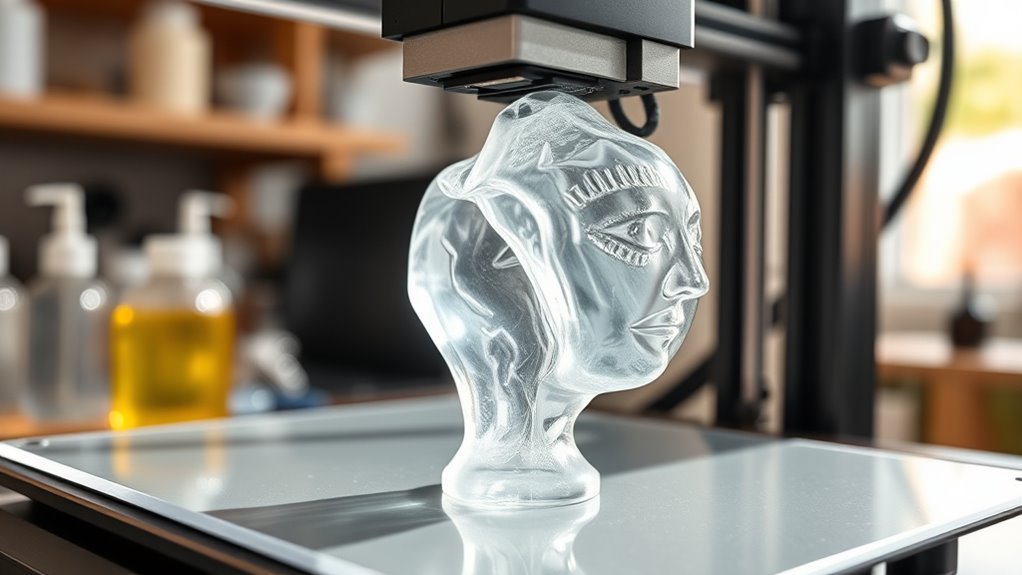 transparency durability curing time