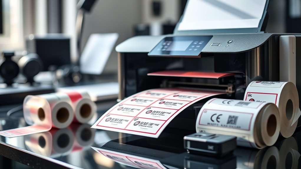 waterproof label printing considerations