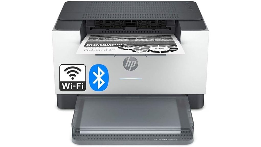 wireless black and white printer