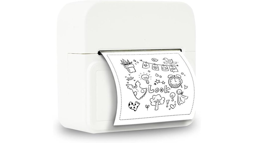 wireless bluetooth label printer