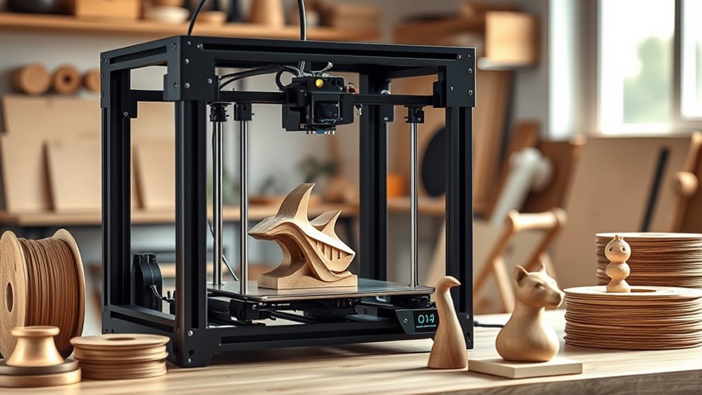 wood filament compatibility and precision