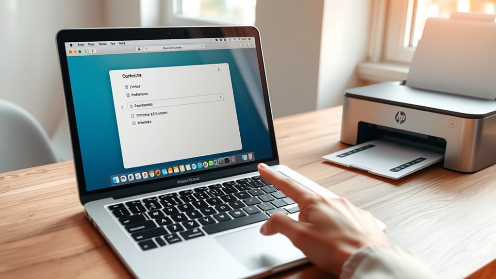 add printer to mac