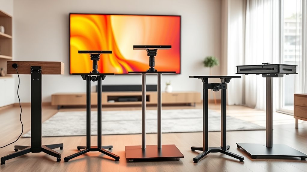 adjustable sturdy portable stand