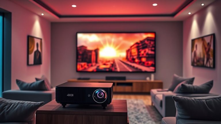 affordable 4k home projectors