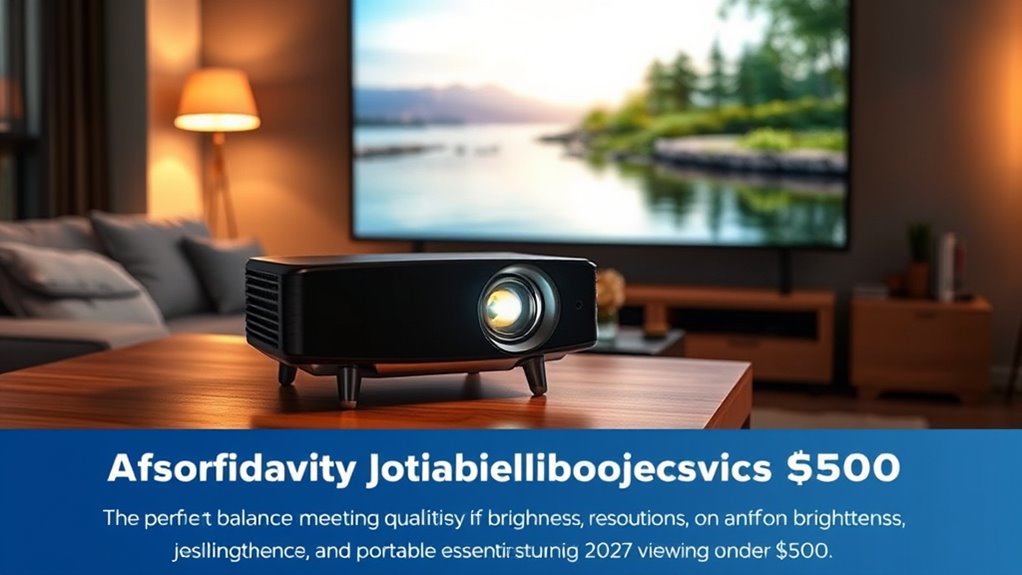 affordable 4k projector features