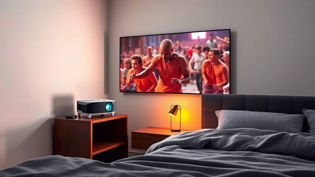 affordable bedroom mini projectors