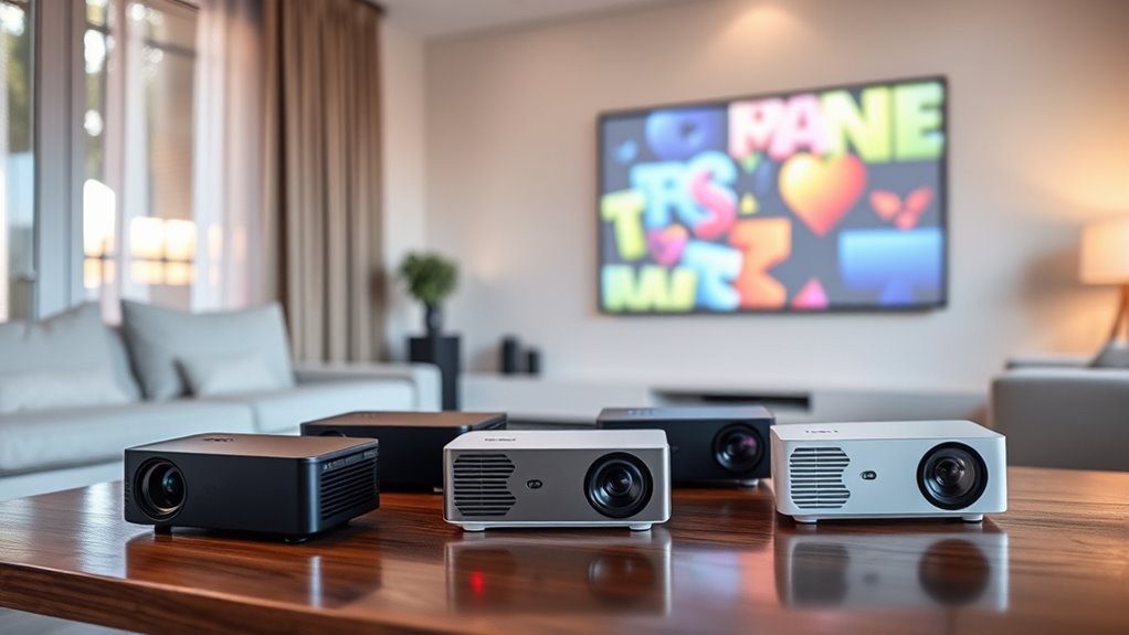 affordable bluetooth projectors