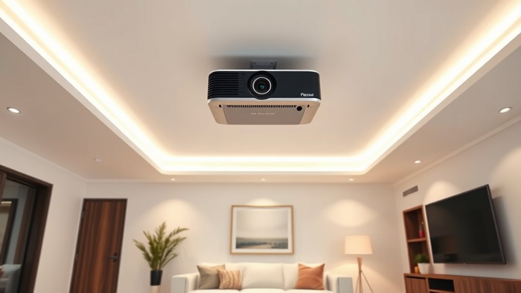 affordable ceiling projector options