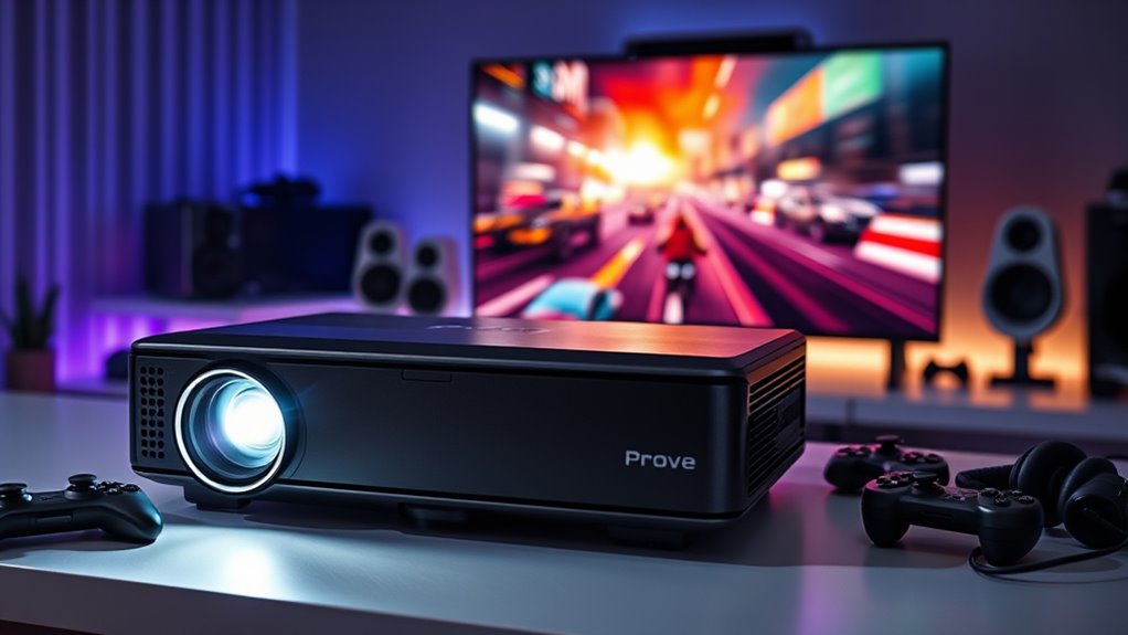 affordable gaming projector features